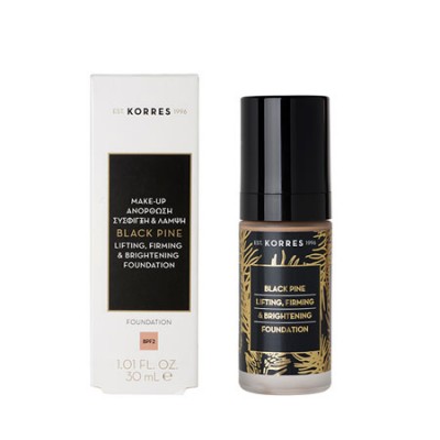 KORRES Μαύρη Πεύκη Make Up Ανόρθωση, Σύσφιγξη & Λάμψη, BPF2, 30ml