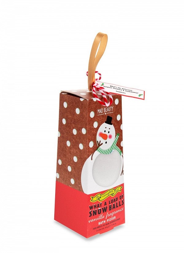Mad Beauty The Naughty List Snow Balls - Fizzer trio