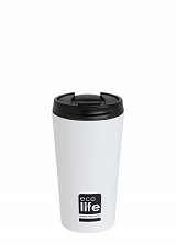 ECOLIFE White (Matte) Coffee Thermos 370ml