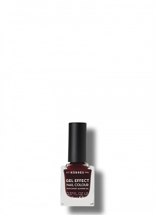Korres Βερνίκι Νυχιών Burgundy Red 57 Gel Effect
