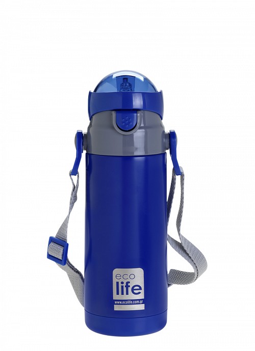 ECOLIFE Kids Thermos Navy Blue 400ml