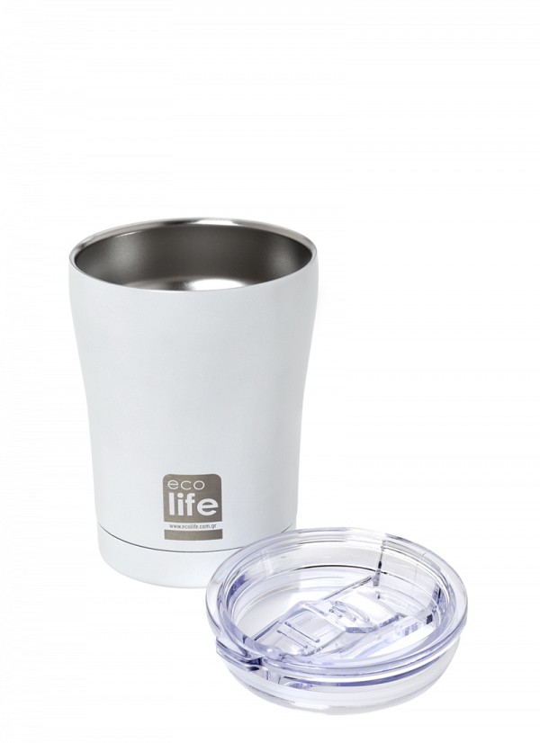 ECOLIFE Λευκό Coffee Thermos 300ml