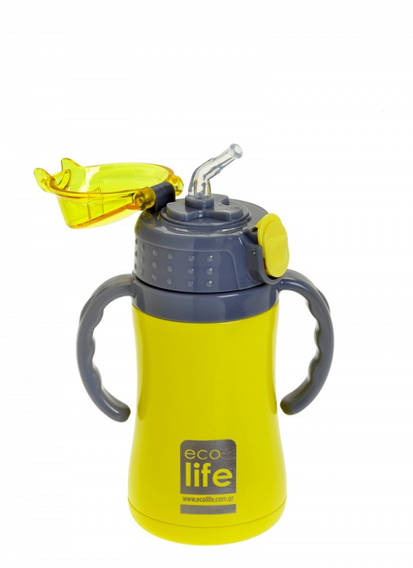 ECOLIFE Kids Thermos Yellow 300ml