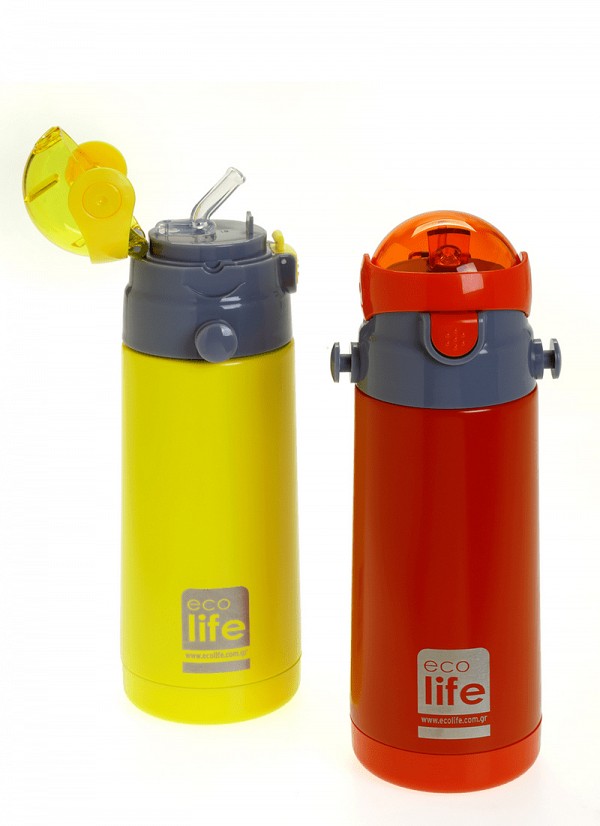 ECOLIFE Kids Thermos Yellow 400ml