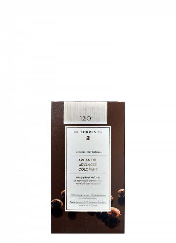Korres Argan Oil Advanced Colorant 12.0 Special Blonde