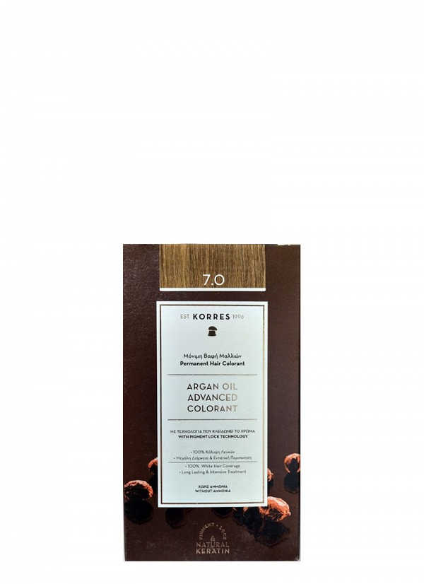 Korres Argan Oil Advanced Colorant 7.0 Ξανθό