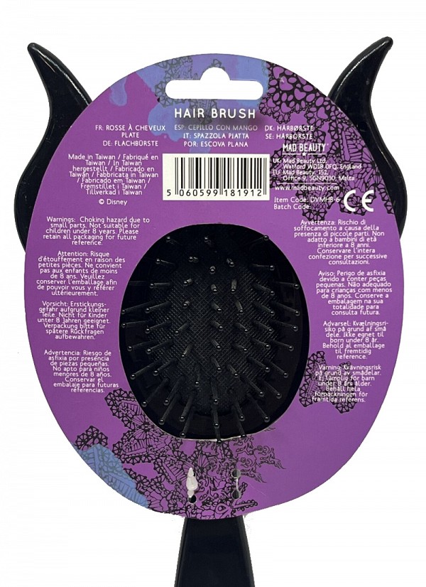 MAD BEAUTY Hair Brush Maleficent