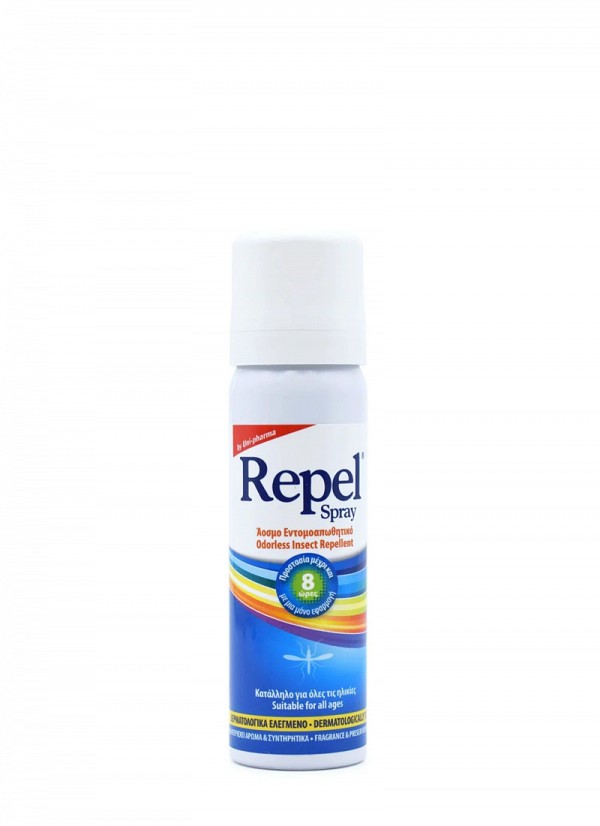 REPEL Spray Άοσμο Εντομοαπωθητικό 50ml